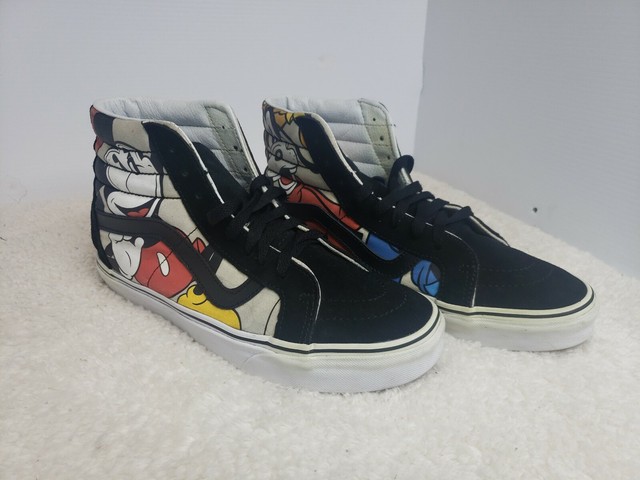 mickey mouse mens vans
