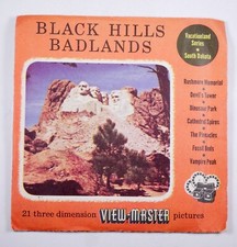 View-Master Black Hills Badlands South Dakota - 3 reel packet 203 A-B 204
