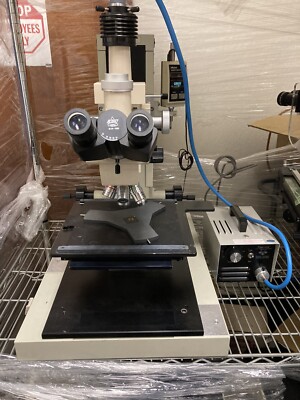 Technical Instruments Com. wafer Microscope with Nikon Objectives