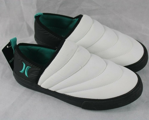 Hurley Puff Chukka Puffy Slip On Shoes Loafers White Men's Size 8.5 - Picture 4 of 8