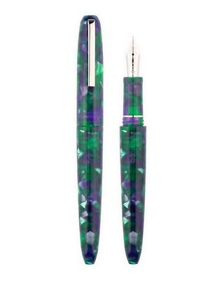 Scribo Piuma Fountain Pen in Glicine - 18K Gold Fine - NEW in Box