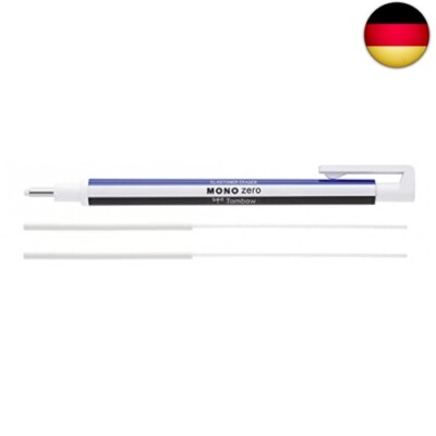 MONO Null, Präzisionsgummi, nachfüllbar, runde Spitze, Durchmesser 2,3 mm weiß +