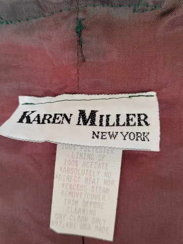 Elegant KAREN MILLER Long Dress Womens 12 Embellished Jacket Special Occasion US - Picture 12 of 24