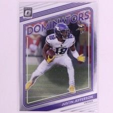 2022 Donruss Football NFL Dominators Justin Jefferson #10 Vikings
