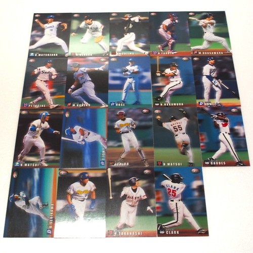 2000 Calbee Baseball Card 1999 Best Nine Complete Set of 19 Japanese Ichiro - Picture 1 of 11
