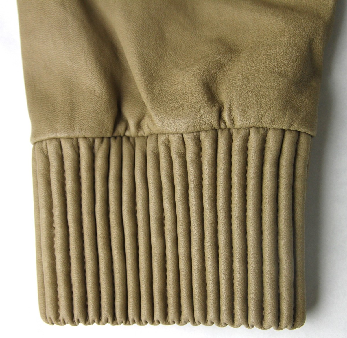 Bottega Veneta★素敵!Beige Leather Jacket w/Braid Pattern $6650 Bottega Veneta Women's Leather Jacket w/Braid Pattern