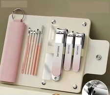 10PCS Stainless Steel Nail Clippers Trimming Tools Nail Clipper Set High-quality