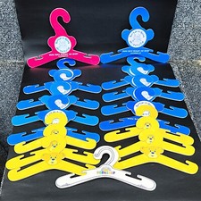 LOT 17 Assorted Build A Bear Workshop Cardboard Clothes Hangers EUC 