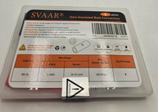  QTY 8 SVAAR 2 AWG Butt Connectors 2 Gauge Non-Insulated Butt Splice Connectors