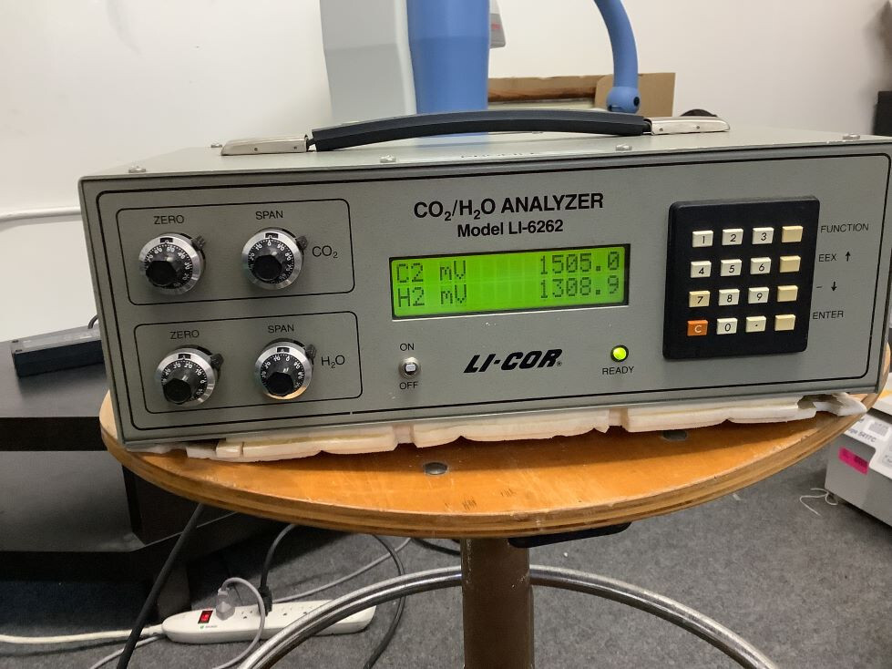 ＊licorise＊ LI-COR LI-6262 CO2/H2O Gas Analyzer with Long chemical scrub tube