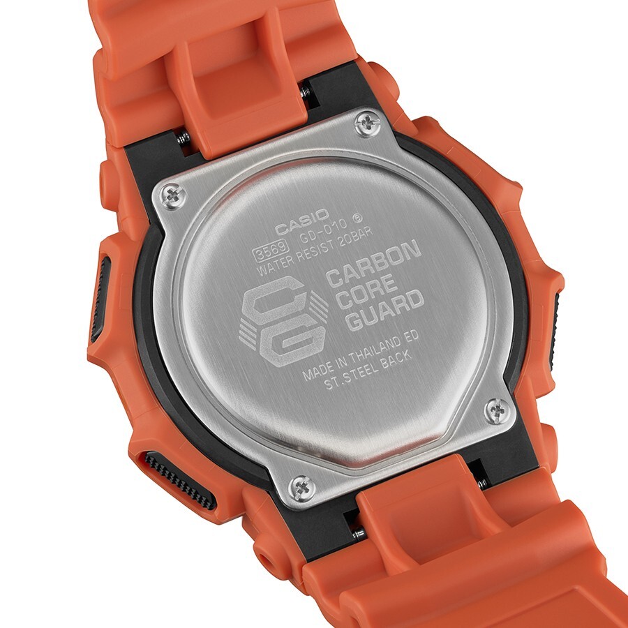 CASIO G-SHOCK GD-010-4JF Orange 10 Year Battery 2024 NEW | eBay