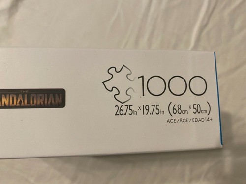 The MANDALORIAN Baby YODA The CHILD Fett STAR WARS 1000 Piece jigsaw PUZZLE New - 第 6/7 張圖片
