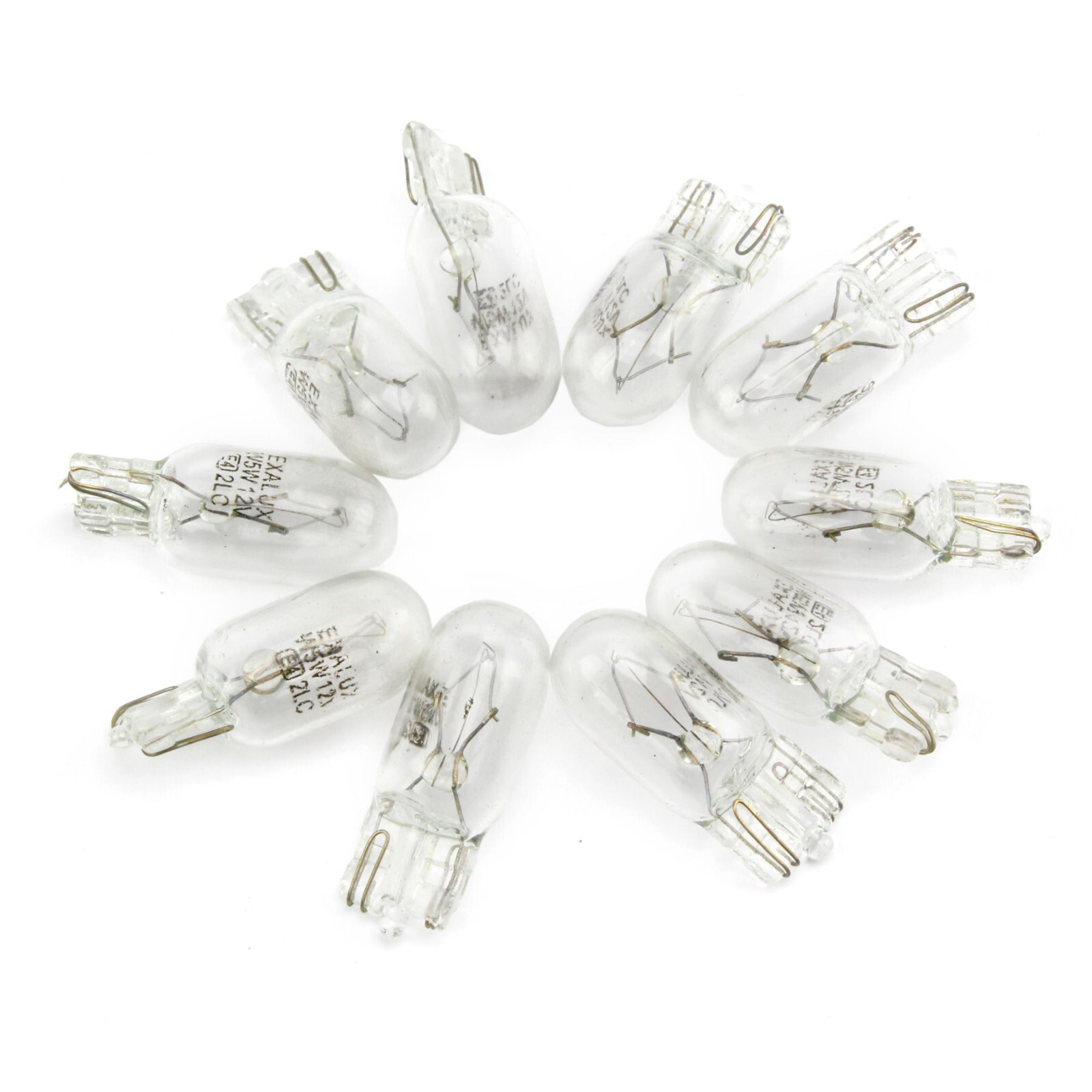 10 St W5W W2.1x9.5d T10 12V Glühlampe Glühbirne Soffitte Auto Lampen ...