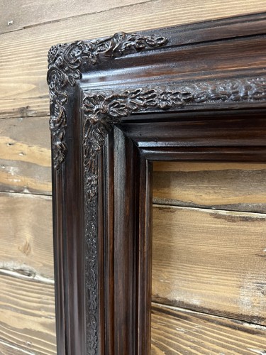 11 x 14 In stock ready to ship, Traditional compo ornate wood frame, dark walnut - Picture 7 of 10
