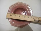 3 Piece Set of Moroccan Amethyst by Hazel Atlas Octagonal Cup Saucer Salad/bread — photo 5