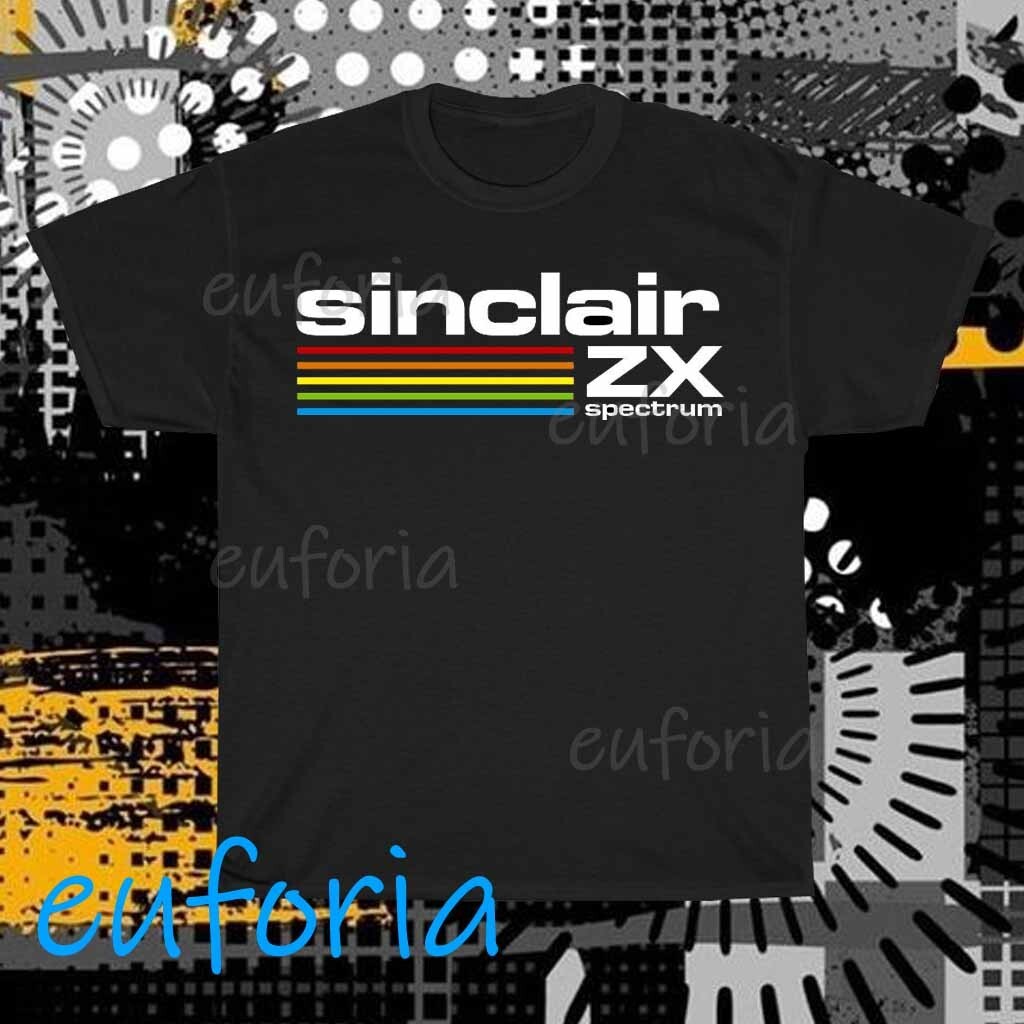 Sinclair ZX Spectrum Logo T-Shirt Funny Size S to 5XL | eBay
