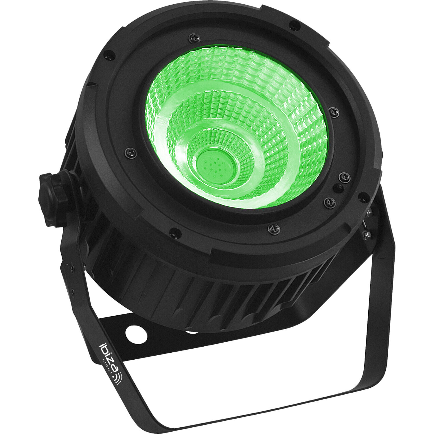 PROIETTORE PAR COB LED 50W 5IN1 RGBWA IBIZA NUOVO FATTURABILE DMX E TELECOMANDO