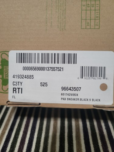 Earth Brands woman's Paz Sneaker- Size 9W Black Soft Buck-601742WBCK-Brand New - Picture 8 of 8