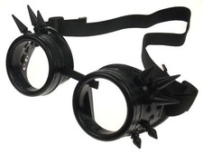Funny Fashion Black Glasses Eye Wear Steampunk Spikes Halloween Costume Party