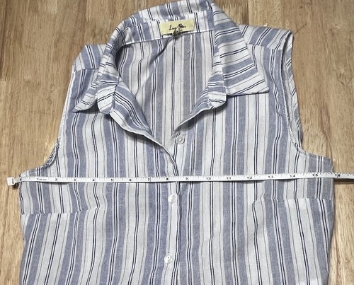 Tommy Jeans (size 9) Love Notes Blouse (size S)Outfit Stripes - Picture 5 of 15