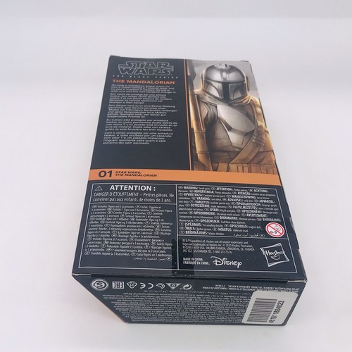 Mandalorian Beskar Armor Star Wars 6" BLACK SERIES HASBRO Din Djarin NIP - Picture 9 of 10
