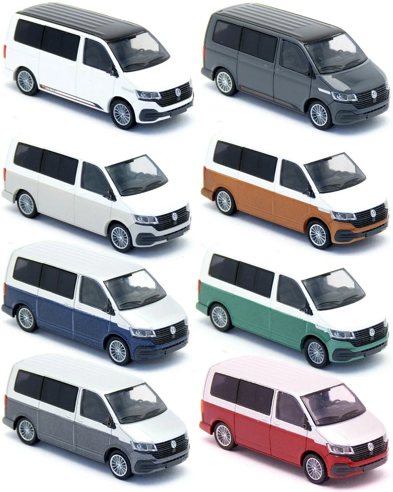 Rietze - VW Volkswagen T6 T6.1 GP Multivan - Bus Modelle zur Auswahl 1:87 H0