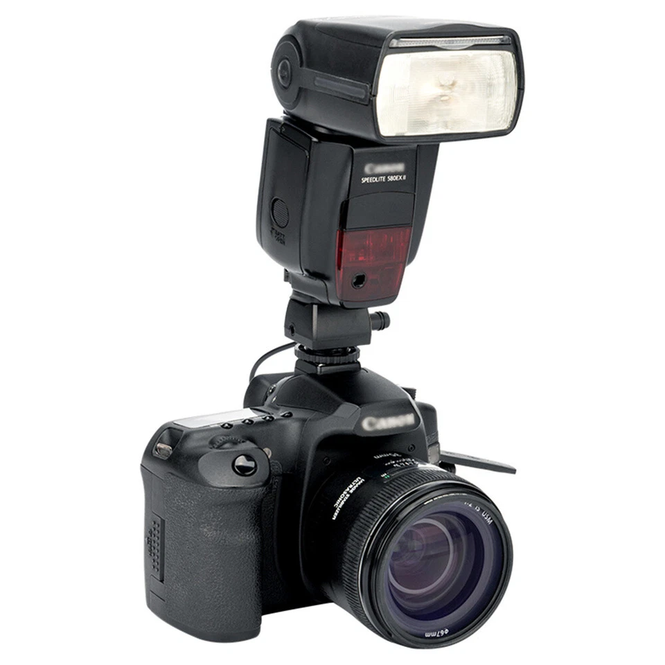 2 × JJC Hot Shoe Adapter for Portable Studio Flash PC Female Outlets 3.5mm Mini - Image 4 of 4