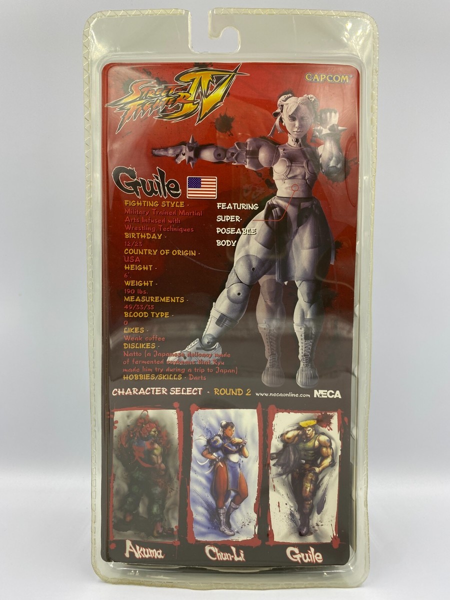 Neca Street Fighter IV 4 SDCC 2009 Guile In Charlie Costume