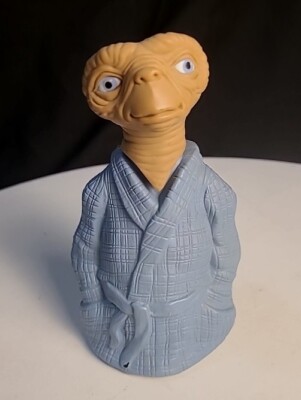 1982 E.T. Extra Terrestrial Avon Universal Studios Bubble Bath Bottle Empty 