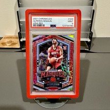 2021 Marquee Alperen Sengun RC Rookie Red 28/88 SP PSA 9 Jersey Match One Of 1/1
