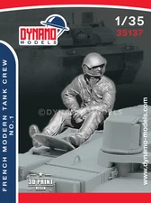 DYNAMO MODEL 35137 MODERN FORCES FRENCH MODERN TANK CREW NO. 1 (1 FIGURE)