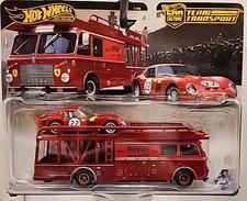 2025 Hot Wheels Team Transport Ferrari 250 GTO W/ Fiat 642 Bartoletti RED