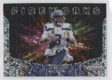 2020 Panini Prizm Fireworks No Huddle Prizm Russell Wilson #11 1u6