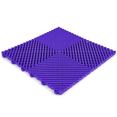 RAMROXX Performance Bodenfliese Garagenboden Floor Violett 40x40cm