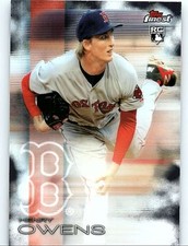 2016 Topps Finest #75 Henry Owens RC - Rookie Card Boston  ID:70871. rookie card picture