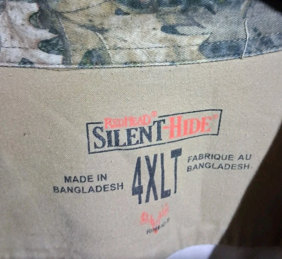 Redhead Silent-Hide Men's 4XL Long Sleeve Button Down Camouflage Shirt - Image 4 of 4