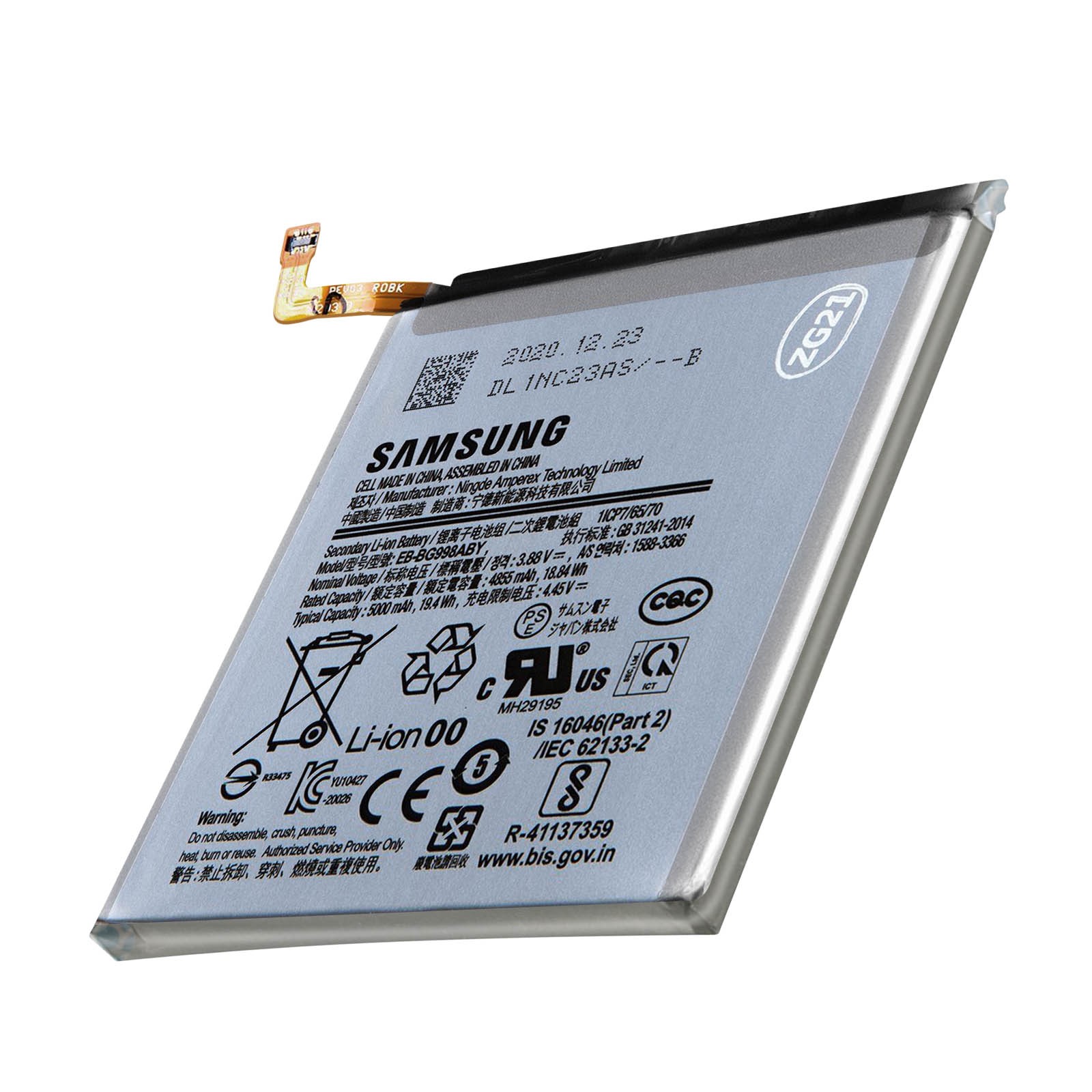 Batterie de remplacement EB-BG998ABY pour Samsung Galaxy S21 Ultra