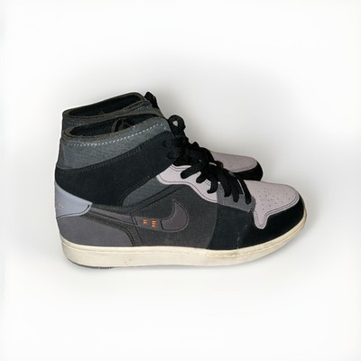 Size 12.5 - Air Jordan 1 SE Craft Mid Inside Out - Black