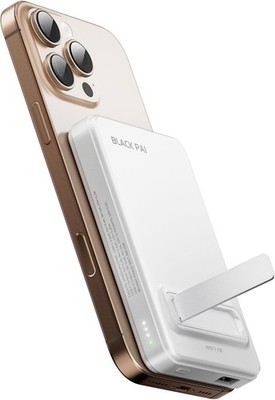 10000mAh Qi2 Magnetic Power Bank, Ultra-Slim Wireless Portable Charger iPhone