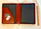 Bosca Old Leather 8 1/2" X 11" Portfolio Pad Cover Cognac 932-32 MSRP $270. NWT