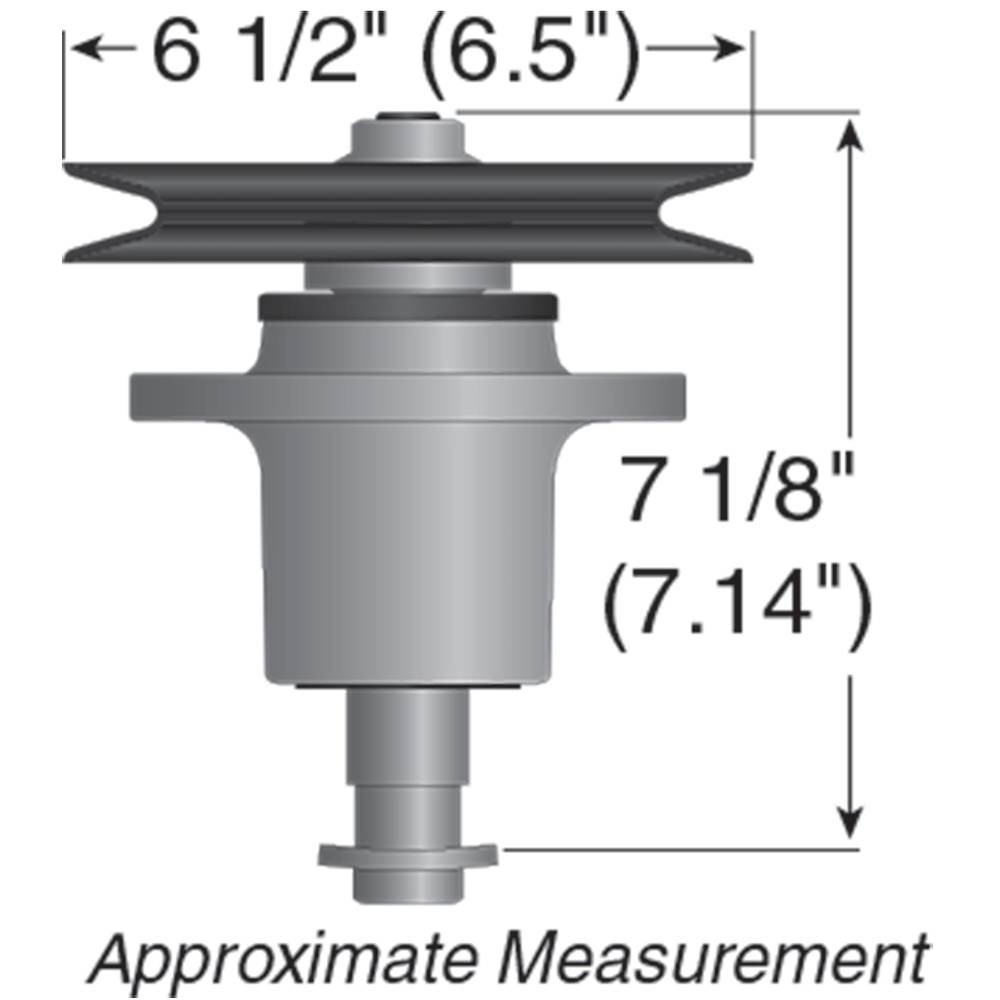 OEM Grade Spindle Assembly Exmark Lazer Z 60 Inch LZ22KC604
