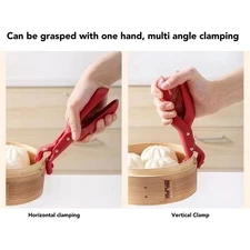 Hot Plate Gripper Clips Multifunction Portable Prevent Slip Anti Scald Bowl Dish