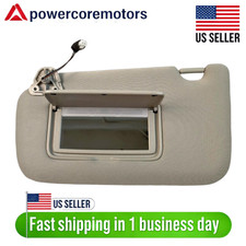 1pc Left Driver Side Sun Visor W Light For Nissan Sentra 2013-2019 96401-3sg8a
