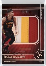 2024 Panini Silhouette Silhouettes Holo Silver /10 Bogdan Bogdanovic #S-BBD 3d3