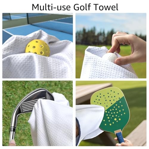 Best Grandpa by Par Printed Golf Towel, Funny Golf Towels for Golf Bags with - Bild 6 von 6