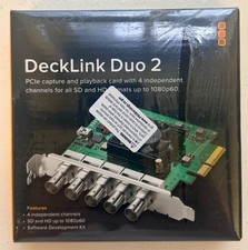 Blackmagic DeckLink Duo 2 BDLKDUO2 PCIe Captu...