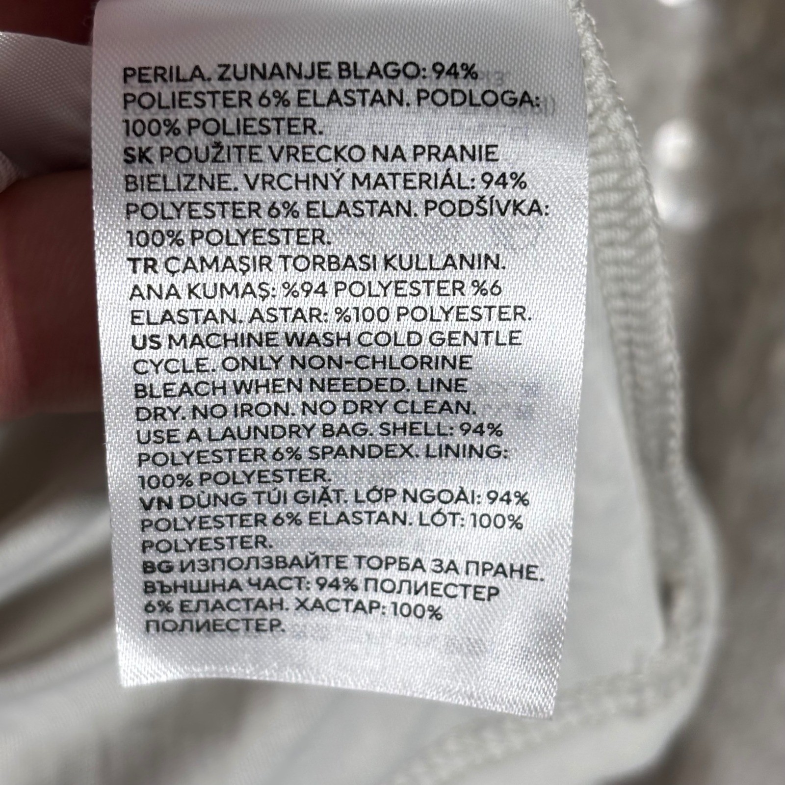 H&M Divided Silver Sequin Mini Dress Spaghetti Straps Party Clubwear (READ) thumbnail 7