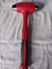 Snap-on Tools NEW HBBD32 32oz RED Soft Grip Ball Peen Dead Blow Hammer USA