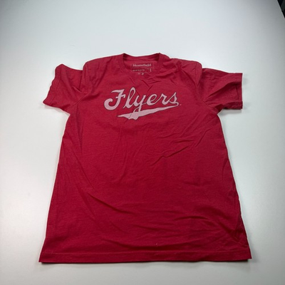 #ad Dayton Flyers Shirt Mens Large Red Crew Neck Short Sleeve Casual NCAA $19.99