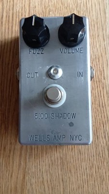 Germanium Fazz Wells Amp Nyc 500 Shadow Guitar Pedal Vintage Japanese Collector